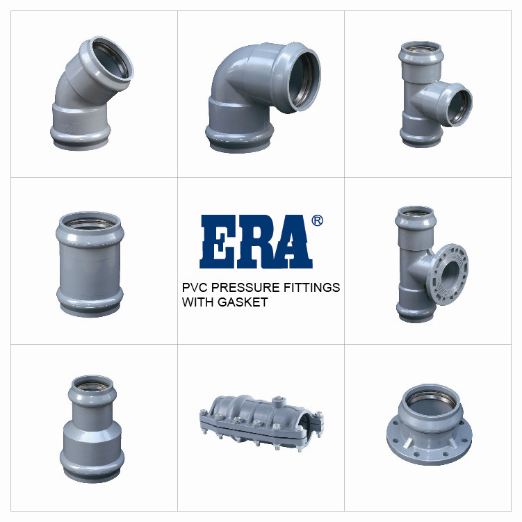 PVC PRESSURE FITTINGS WITH GASKET From China Manufacturer - ERA Pipes ...