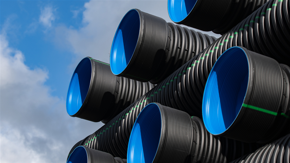 double wall corrugated drain pipe