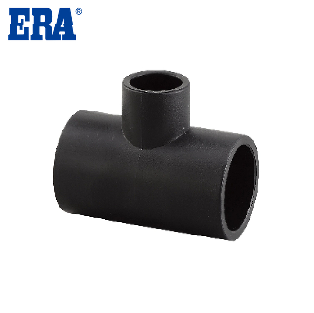 HDPE BUTT WELDING PE FITTING REDUCING TEE(2)