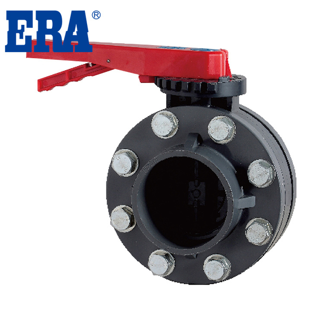 BUTTER VALVE WITH FLANGE