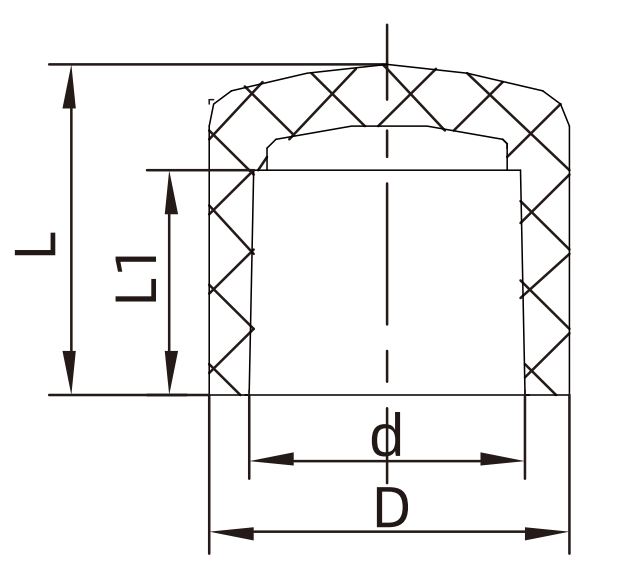 CPVC NBR Fittings End Cap