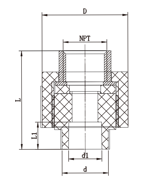 CPVC STOP VALVE WITH ABS HANDLE CPVC CTS