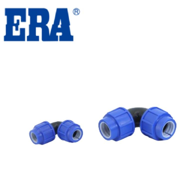 PP COMPRESSION FITTINGS 90° ELBOW