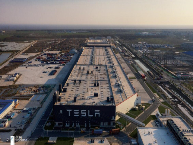 Teslas Gigafactory in Shanghai