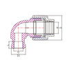 PP COMPRESSION FITTINGS FEMALE THREAD ELBOW