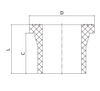 HDPE BUTT WELDING PE FITTING STUB FLANGE