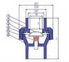  SINGLE UNION SPRING CHECK VALVE