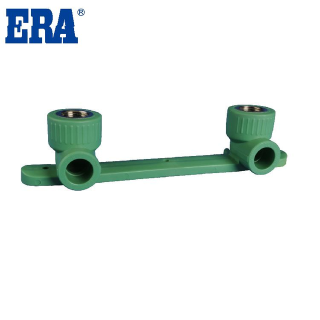 PPR Double Female Thread Elbow With Plate