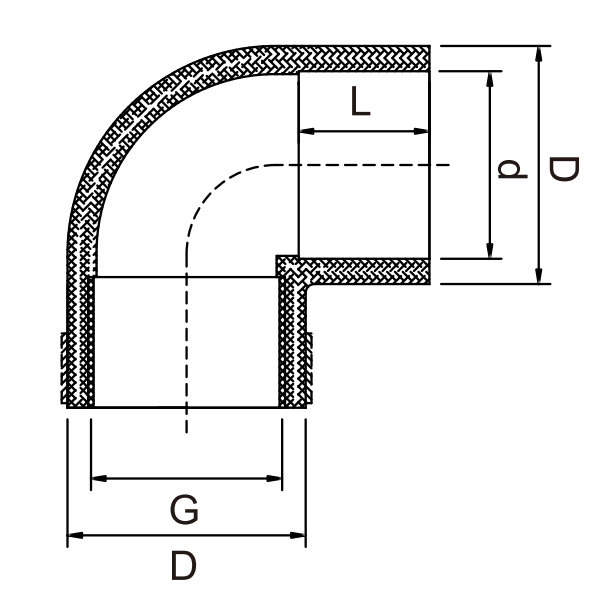 Female Threaded Elbow