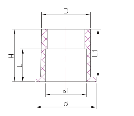 CPVC CTS REDUCING RING(IPS TO CTS)