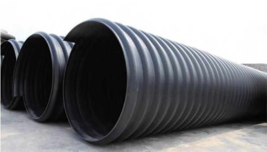 HDPE Steel Strip Reinforced Spiral Corrugated Pipe