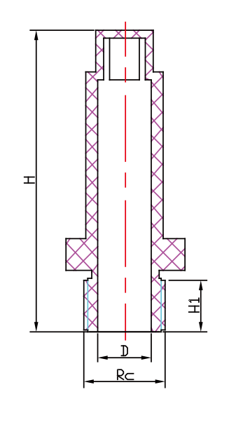 CPVC CTS LONG PLUG