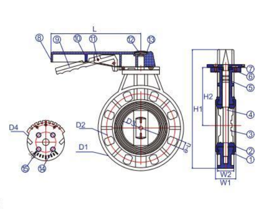 BUTTERFLY VALVE