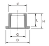 THREADED SHORT REDUCER