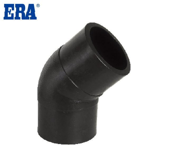 HDPE BUTT WELDING PE FITTING 45° ELBOW