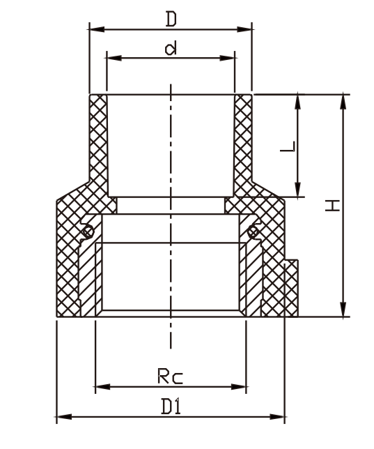 CPVC CTS II BRASS FEMALE THREAD ADAPTOR