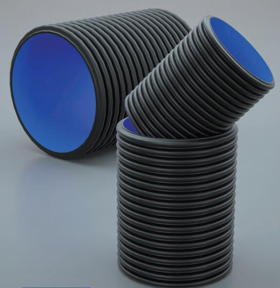 HDPE double wall corrugated pipe