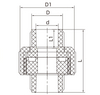 CPVC NBR Fittings Union