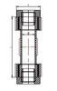 CPVC CTS COMPRESSION COUPLING