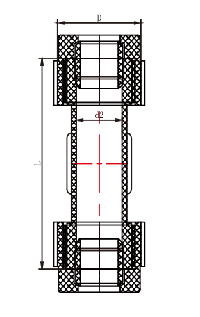 CPVC CTS COMPRESSION COUPLING