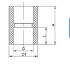 HDPE BUTT WELDING PE FITTING SOCKET