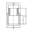 CPVC SCH80 Male Adaptor With Brass