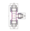 PP COMPRESSION FITTINGS REDUCING TEE