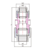 PP COMPRESSION FITTINGS REDUCING SOCKET