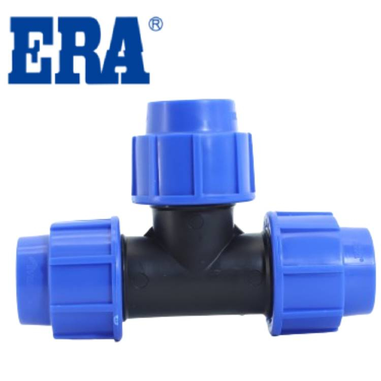 PP COMPRESSION FITTINGS TEE