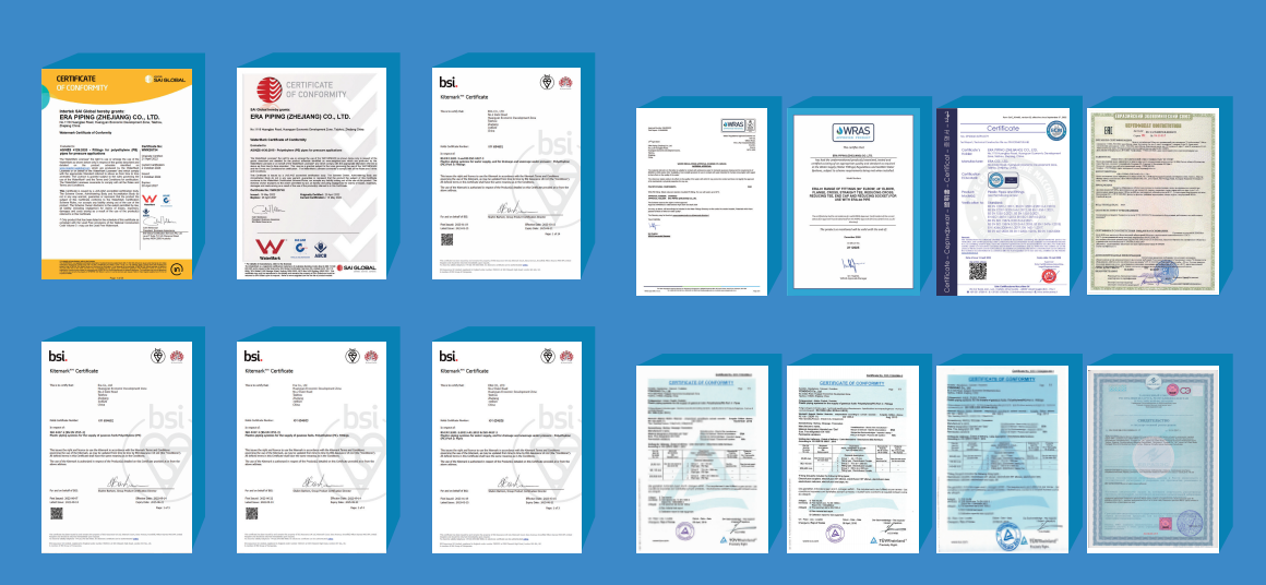 international certificates for hdpe