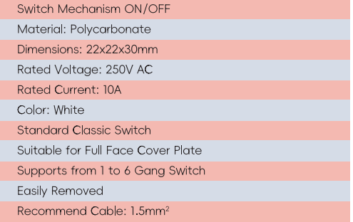 GYM01 Switch Mechanism ON OFF