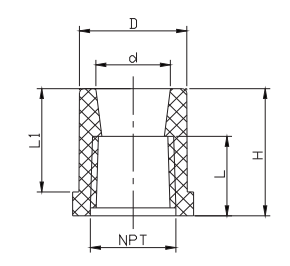 PVC SCH40 Female Reducing Ring