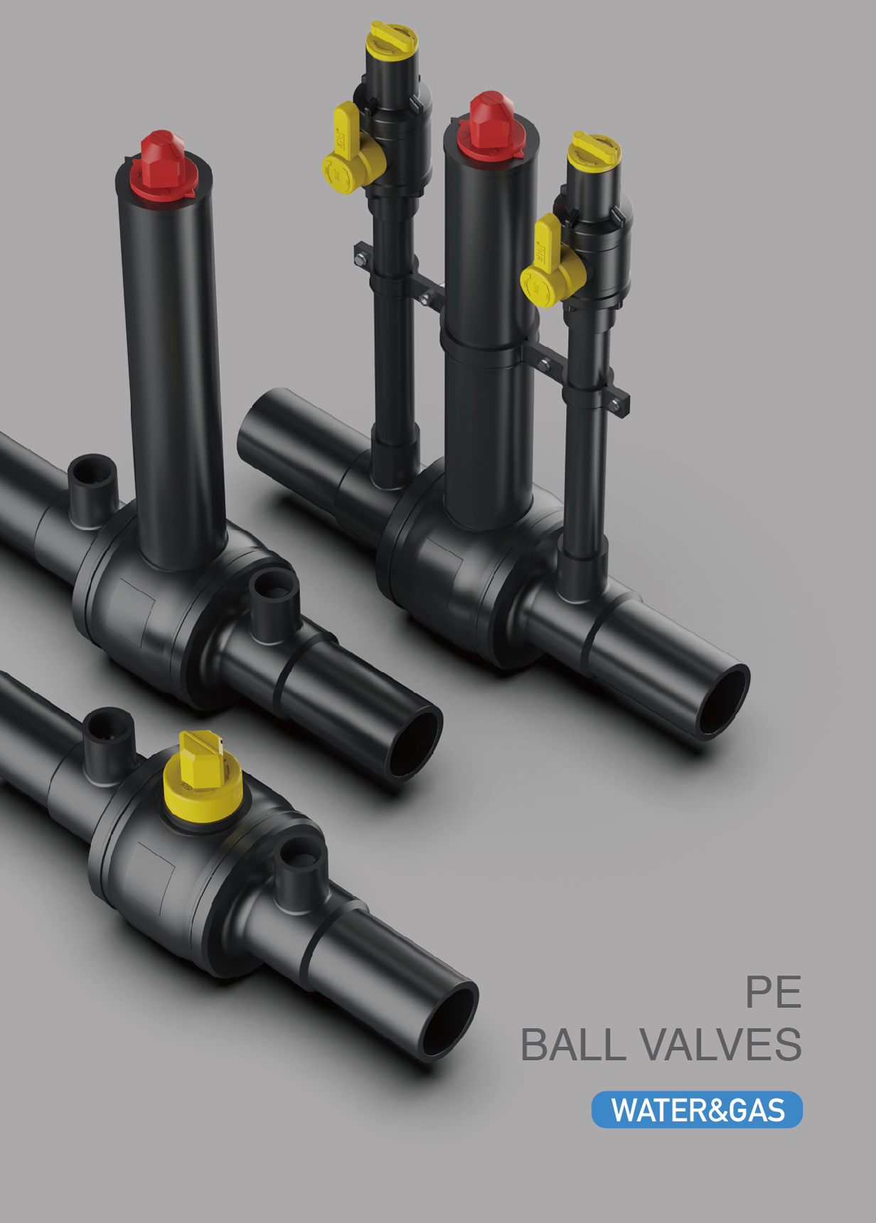 PE BALL VALVE SERIES FOR PRESSURE