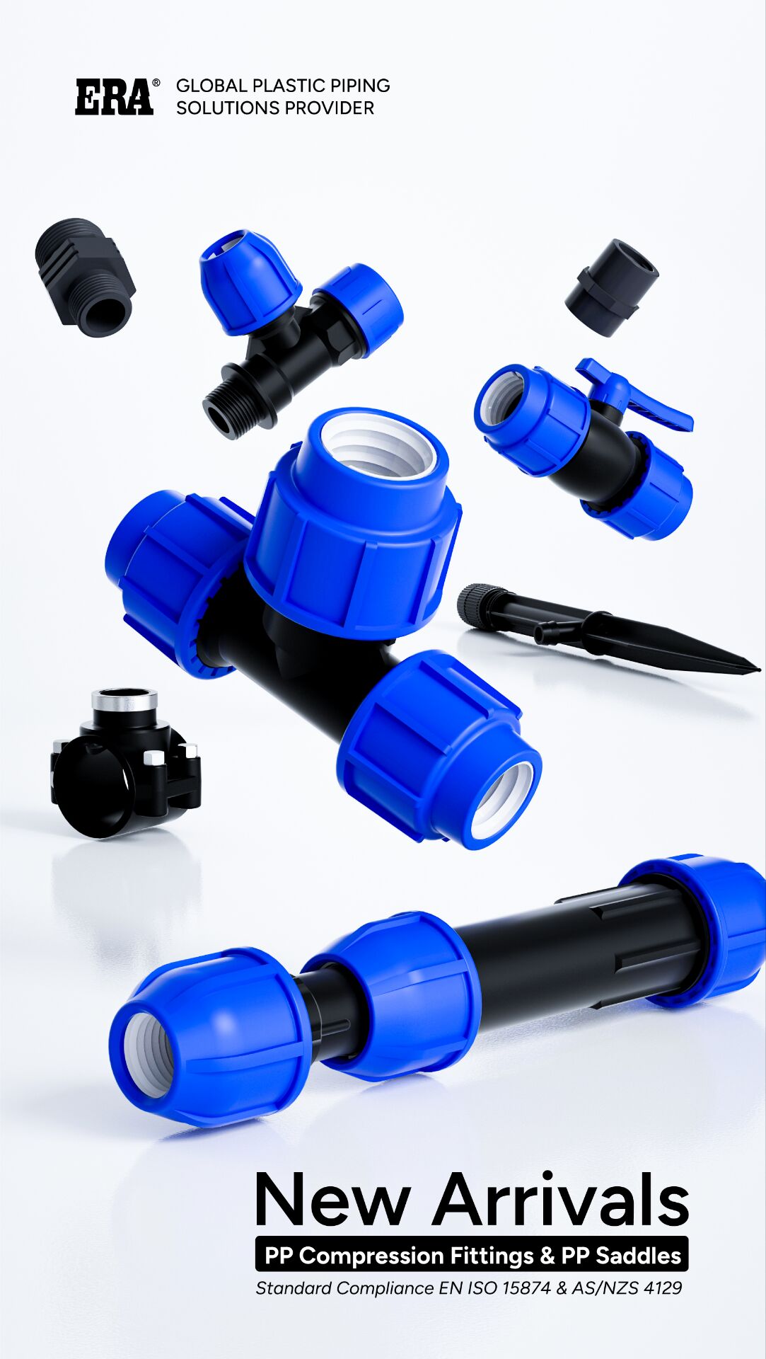 PP Compression fittings