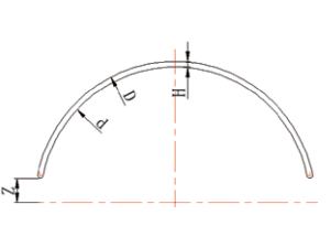 RGUK01 112MM HALF ROUND GUTTER