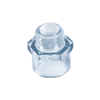 CLEAR PVC MALE ADAPTOR
