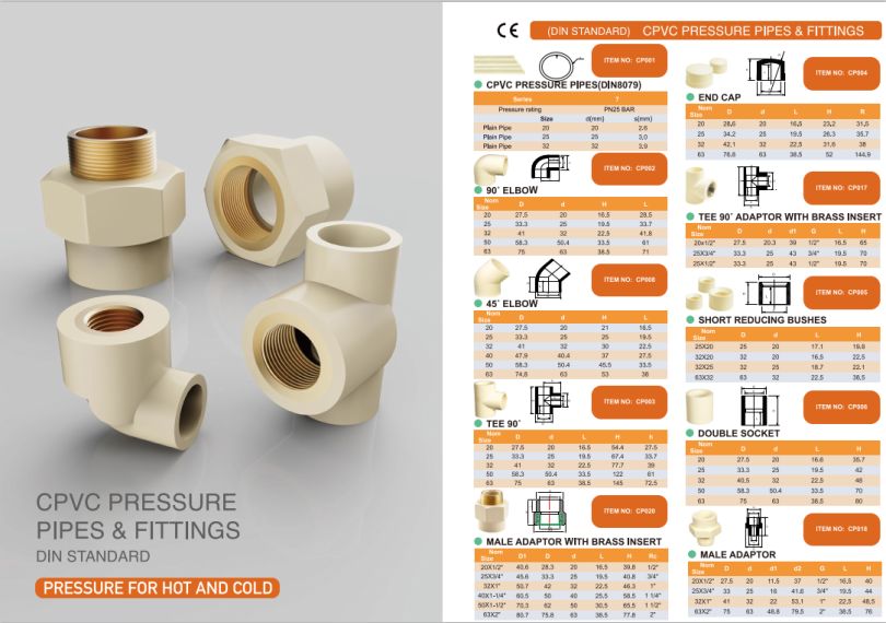 CPVC PRESSURE PIPES & FITTINGS (3)