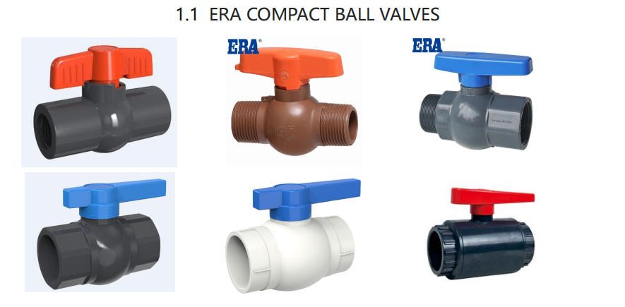 ERA COMPACT BALL VALVES