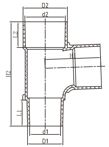 Slab Junction 88degree Plain