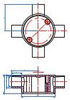 SHALLOW JUNCTION BOX 4WAY