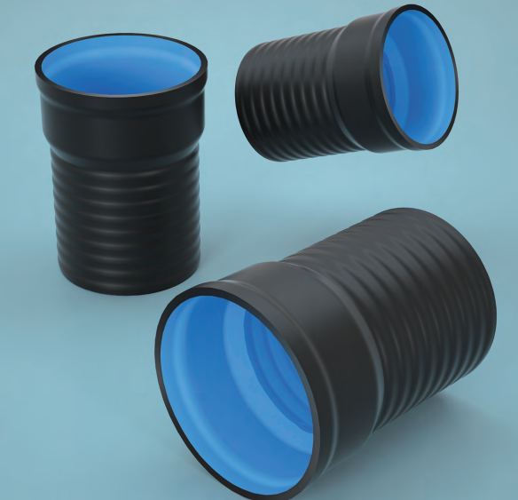 HDPE Triple-Wall Composite Reinforced Pipes