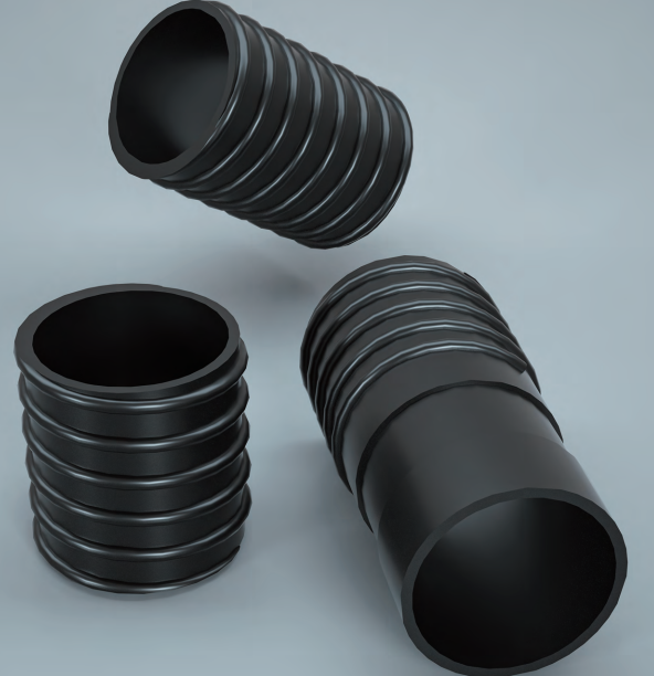 HDPE Structured Wall Wound Pipes (Krah Pipe)