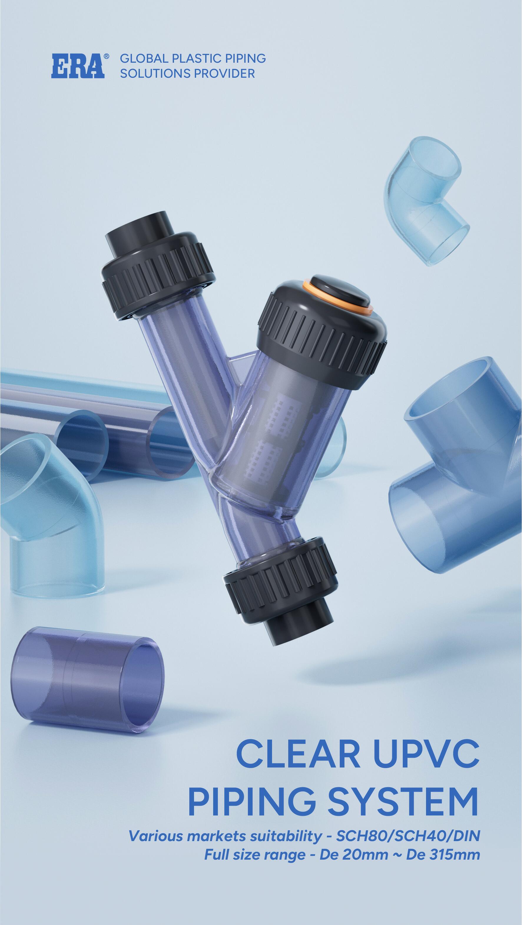 CLEAR PIPE AND FITTINGS