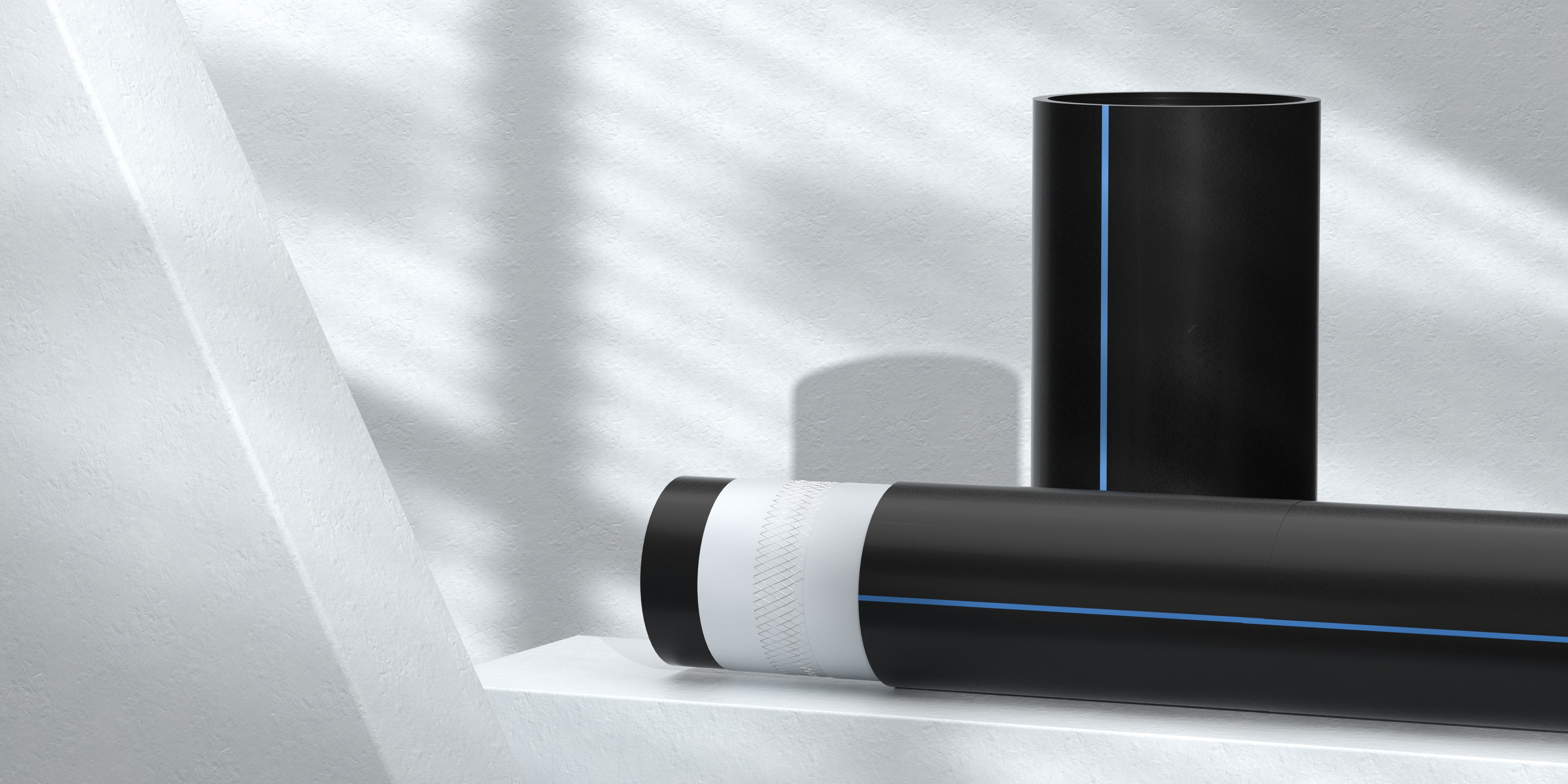 Steel Wire Reinforced Polyethylene Composite Pipes for Water Supply (Horizontal Version