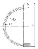 RAIN GUTTERES COUPLING