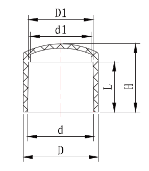 LAUS016 END PLUG L TYPE