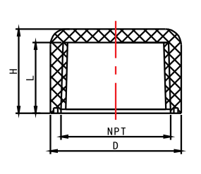 PVC SCH40 Female Plug