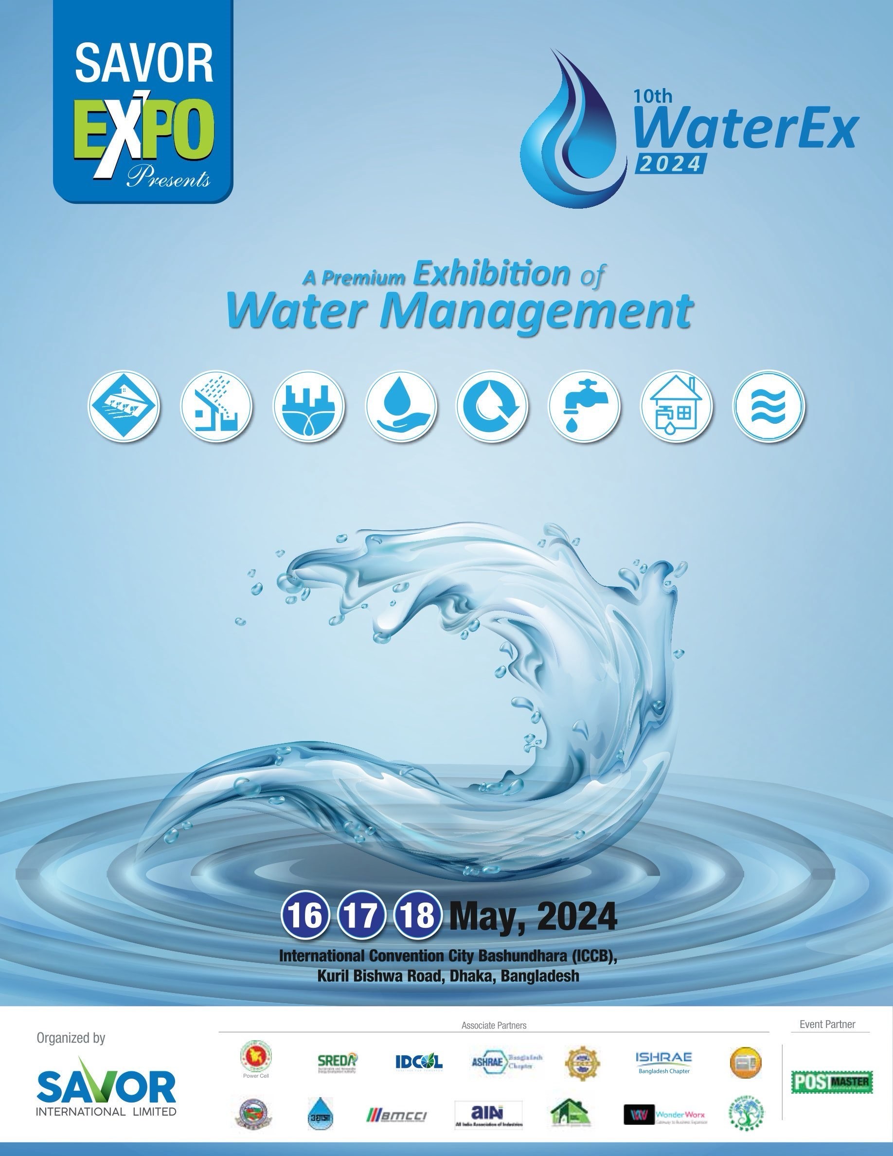 WaterEx 2024 upcoming events.