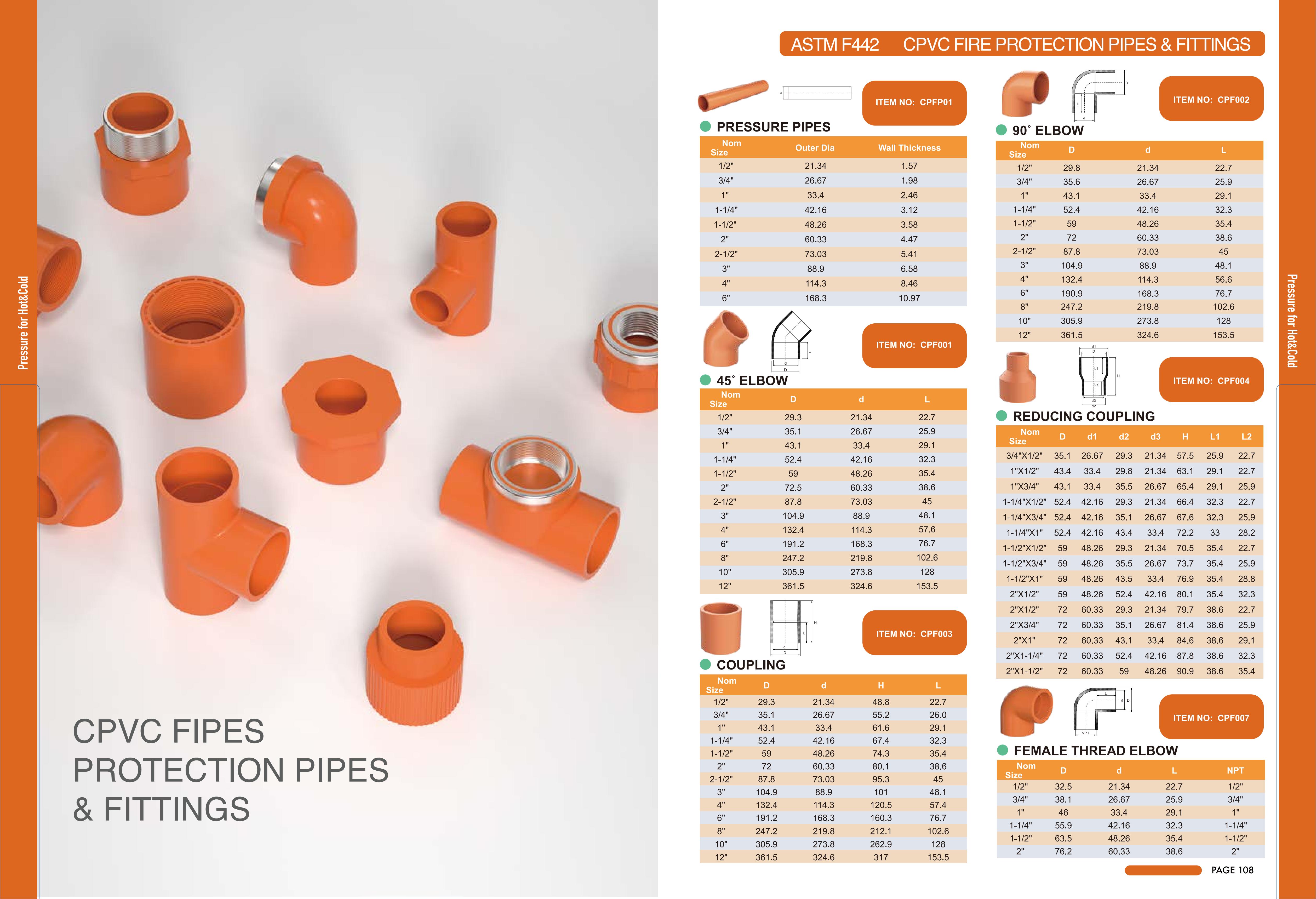 CPVC FIRE PROTECTION CATALOGUE