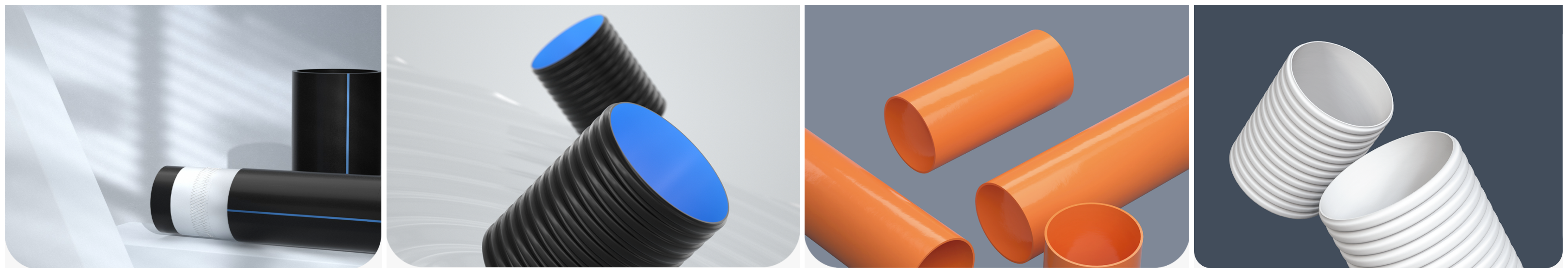 ERA PE Solid Wall Communication Pipes and ERA PVC Communication Corrugated Pipes